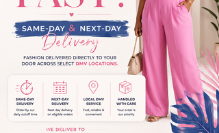 Need It Fast? Smooth Visage Now Offers Same-Day & Next-Day Delivery Across Select DMV Locations