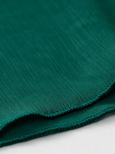 Elegant lace solid color V - neck dress - Smooth Visage