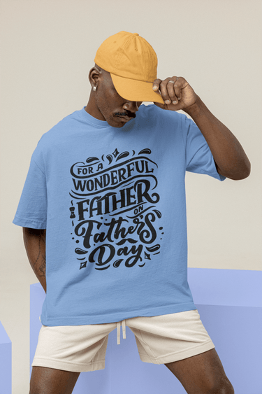 Father’s Day Graphic Tee – “For a Wonderful Father” Gift Shirt | Christian Dad T-Shirt | Father - Smooth Visage