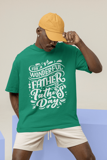 Father’s Day Graphic Tee – “For a Wonderful Father” Gift Shirt | Christian Dad T-Shirt | Father - Smooth Visage