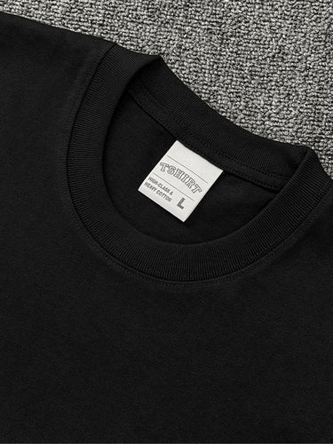 Men's Round Neck Short Sleeve T-Shirt - Smooth Visage