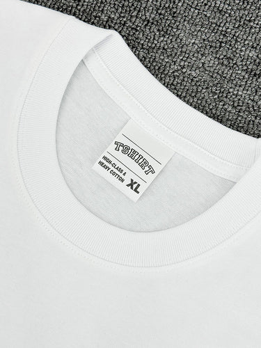 Men's Round Neck Short Sleeve T-Shirt - Smooth Visage