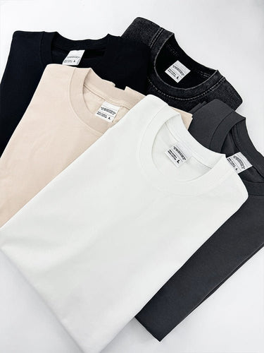 Men's Round Neck Short Sleeve T-Shirt - Smooth Visage