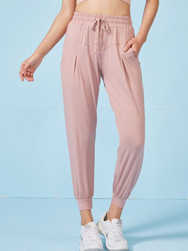 New quick - drying pants loose casual running trousers fitness pants bundle feet - Smooth Visage