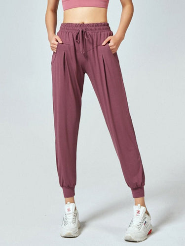 New quick - drying pants loose casual running trousers fitness pants bundle feet - Smooth Visage