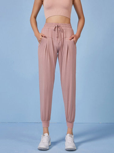 New quick - drying pants loose casual running trousers fitness pants bundle feet - Smooth Visage