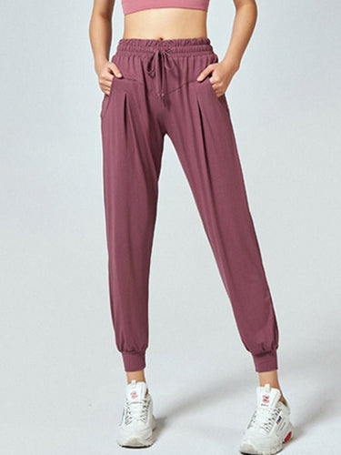 New quick - drying pants loose casual running trousers fitness pants bundle feet - Smooth Visage