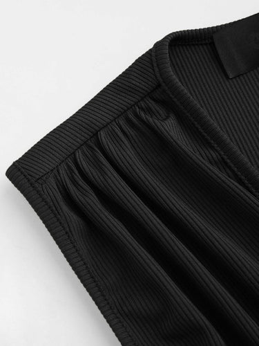 Ruched Plunge Sleeveless Romper - Smooth Visage