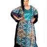 Smooth Visage African Print Adire Boubou (Bubu) Kaftan Gown for Women - Smooth Visage