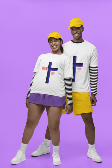 Smooth Visage Custom Personalized 24 - hr Shipping Unisex T-shirt, Salvation T-Shirt, Custom Tee, Couples T-Shirt, Couple Tees, Custom Long Sleeve Tees - Smooth Visage