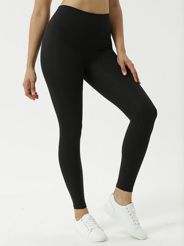 Sports Tight Fitness High Waist Ninth Pants Yoga Pants With Pockets - Smooth Visage