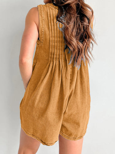 Tied Romper with Pockets - Smooth Visage