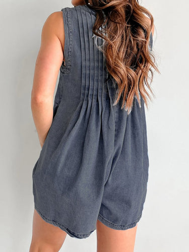 Tied Romper with Pockets - Smooth Visage