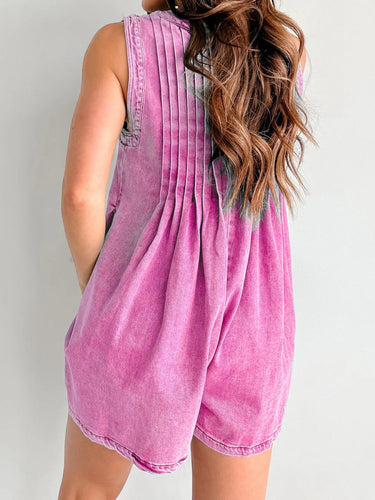 Tied Romper with Pockets - Smooth Visage
