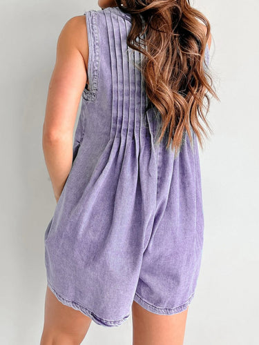 Tied Romper with Pockets - Smooth Visage