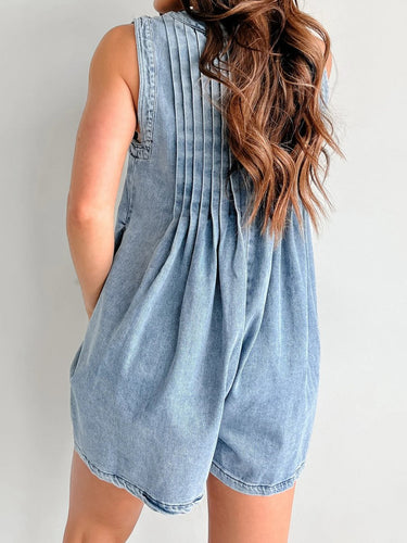 Tied Romper with Pockets - Smooth Visage