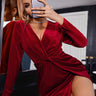 Women's Elegant and sexy Shiny party cocktail dress - Smooth Visage