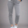 Women's Slim Pocket Cropped Pants New Solid Color Lace - Up Leisure Pants - Smooth Visage