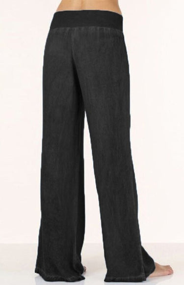 Women's Thin Denim Wide - Legged Pants Pants - Smooth Visage
