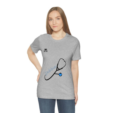 Personalized Unisex Custom T-Shirt for Nurses - Smooth Visage