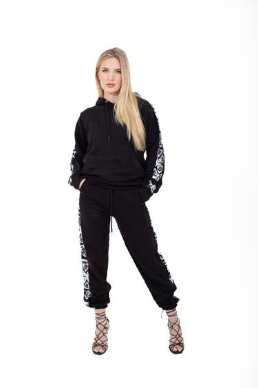 Smooth Visage African Print Design Hoodie Sweatshirt and Pant for Women - Smooth Visage