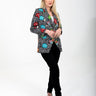 Smooth Visage Floral Ankara Double Breasted Blazer Jacket - Smooth Visage