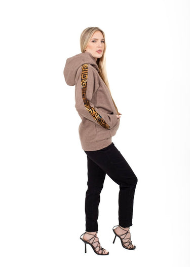 Smooth Visage Light Coffee Color Hoodie for Women - Smooth Visage