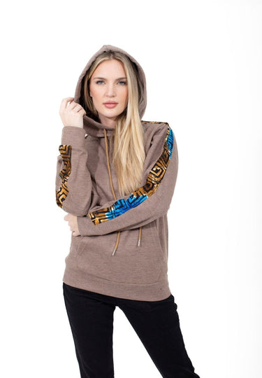 Smooth Visage Light Coffee Color Hoodie for Women - Smooth Visage